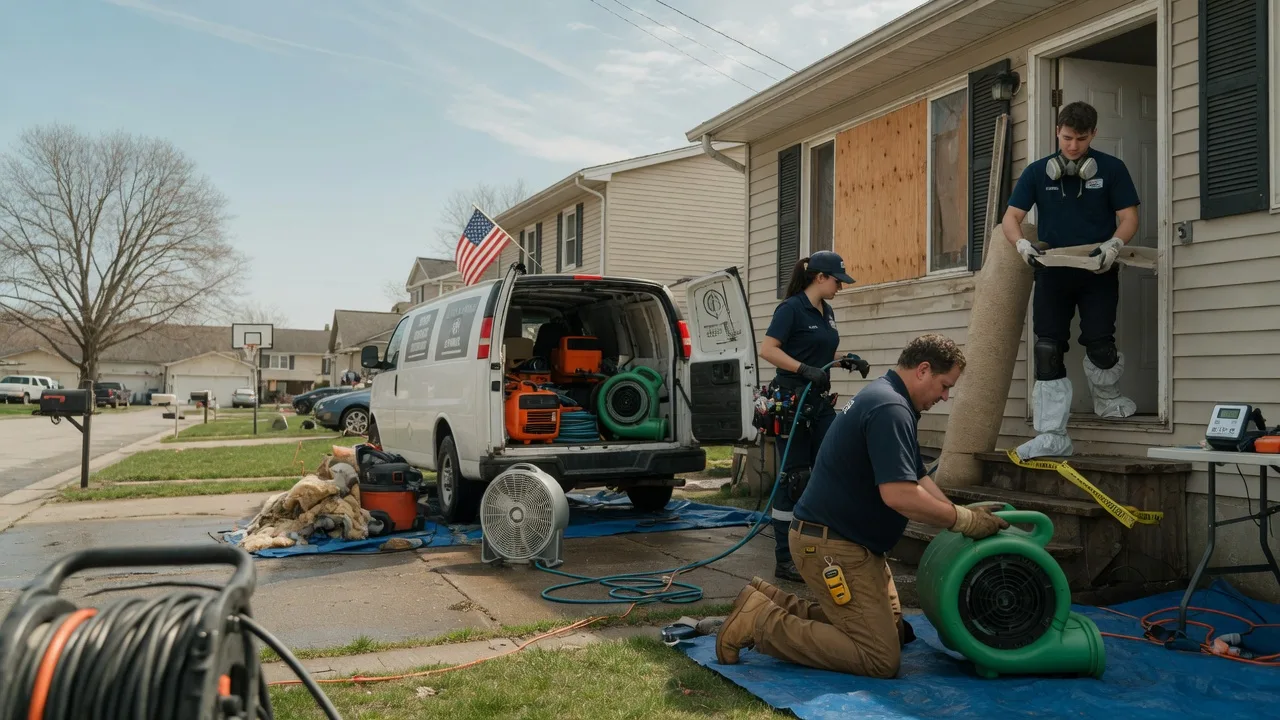 Water Damage Restoration in Wellston, MI near me